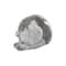 15" Gray Polystone Country Cat Garden Sculpture